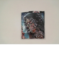 ROCK EAGLE Black round neck t-shirt with grim reaper pattern size XXL