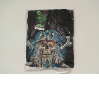 ROCK EAGLE Black hooded jacket with skull print Size L ROCK EAGLE Black hooded jacket with skull print Size L