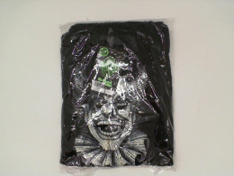 ROCK EAGLE Black hooded jacket with white clown pattern Size 2XL