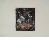 ROCK EAGLE Black round neck t-shirt with a pattern of a grim reaper riding a motorcycle. Size 2XL ROCK EAGLE Black round neck t-shirt with a pattern of a grim reaper riding a motorcycle. Size 2XL