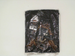 ROCK EAGLE Black hooded pirate jacket with black hat  Size L