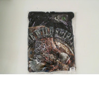 Black ROCKEAGLE hoodie with eagle print. Size M