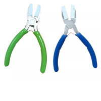 Set of 2 Nylon Jaw Pliers Set Jewelry Craft Bead Wire Working Bending Forming Hand Tools