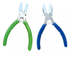 Set of 2 Nylon Jaw Pliers Set Jewelry Craft Bead Wire Working Bending Forming Hand Tools