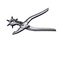 Leather strap hole punch pliers 