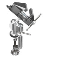 Adjustable rotating workpiece clamp