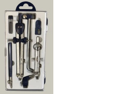 12PCS Multi-function Metal Drawing Compass Set