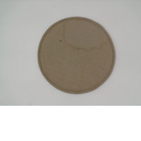 Small cream seat cushion