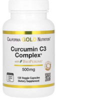 California Gold Nutrition, Curcumin C3 Complex with BioPerine, 500 mg