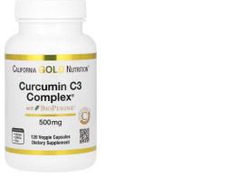 California Gold Nutrition, Curcumin C3 Complex with BioPerine, 500 mg