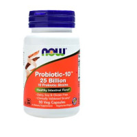 Now Probiotic-10 25 Billion 50 VCaps 