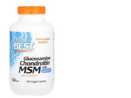 Doctor's Best, Glucosamine Chondroitin MSM with OptiMSM, 360 Veggie Capsules  