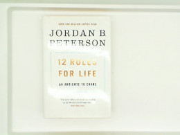 Book 12 rules for life by Jordan B. Peterson