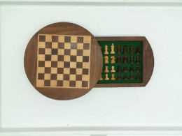 Souvenir wooden chess set