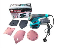 Used OKURA electric sandpaper polisher model A-EMS-3X sandpaper polisher wood polisher Sandpaper polishing 3in1 Sander, polishing car paint 5 inches, free sandpaper