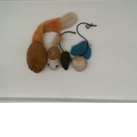 Set of 4 Small mouse doll Set of 4 Small mouse doll