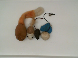 Set of 4 Small mouse doll 