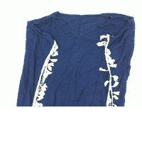 Big blue sleeveless shirt