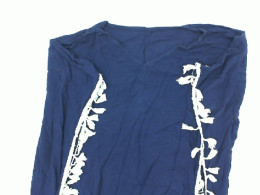 Big blue sleeveless shirt