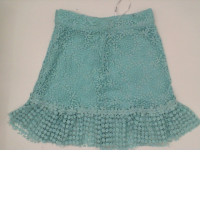 Light green short skirt Light green short skirt