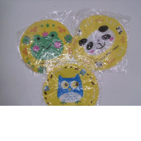 Set of 3 Yellow shower cap Set of 3 Yellow shower cap