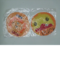 Set of 2 Orange shower cap Set of 2 Orange shower cap