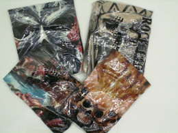 BIG SALE, Set of 4 Black ROCKEAGLE Skull Print T-Shirts.