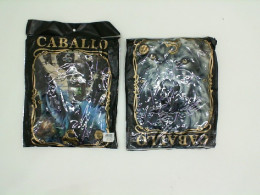 Set of 2 black CABALLO t-shirt with ANiMAL print size S