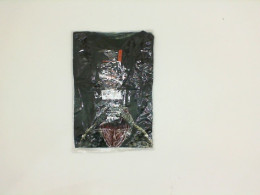 Black ROCKEAGLE t-shirt with SNAKE print. Size L