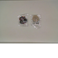 Set of 2 Flower brooch 