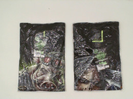 Set of 2 ROCK EAGLE Black T-shirt for kids with the image of a wild boar and a grim reaper