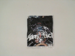 ROCK@TEES Black round neck T-shirt with the Death Gate pattern