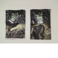 Set of 2 ROCK EAGLE Black round neck t-shirt with eagle and black hair woman pattern