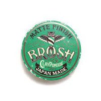 Matte Finish BROSH fiber pomade Made Japan