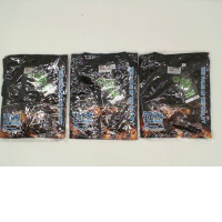 Set of 3 x CHILDREN'S ROCKEAGLE T-shirts with Grim Reaper riding a motorcycle print/size 2-4 . 5-8, 9-12 