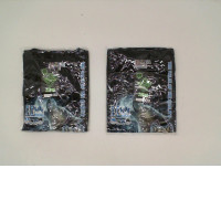 Set of 2 CHILDREN'S ROCKEAGLE T-shirts with White Wolf print/size 5-8,9-12