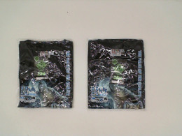 Set of 2 CHILDREN'S ROCKEAGLE T-shirts with White Wolf print/size 5-8,9-12