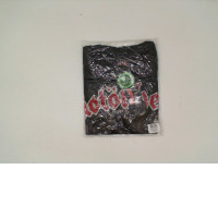 ROCK@TEES Black T-shirt with round neck and cowboy pattern