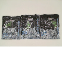 Set of 3 x CHILDREN'S ROCKEAGLE T-shirts with White Tiger  print/size 2-4 . 5-8, 9-12