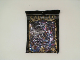 SUPER GLOW Black round neck t-shirt with finnick pattern