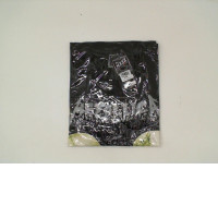 THE MAXX Black round neck t-shirt with rock band pattern