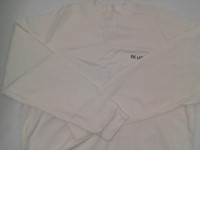 Women's oversized white sweater