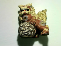 Japanese Souvenirs Kutani Lion