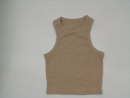 Women's dark cream tank top