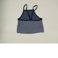Women's blue tank top