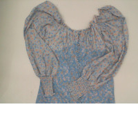 Light blue floral dress