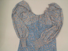 Light blue floral dress