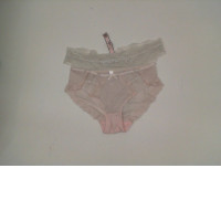 Set of 2 Women's pink lace panties