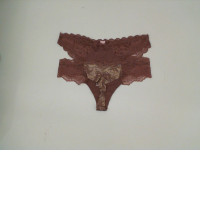 Set of 2 Women's dark green lace panties Set of 2 Women's dark green lace panties
