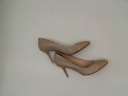 Cream colored women's high heels